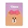 Блокнот пушистый YES Line Friends Choco 151746