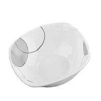 Салатник Vittora Серые пузыри square V-190Sgb 19  см белый