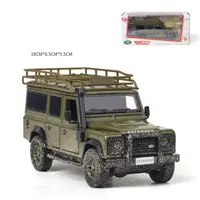 Модель авто Land Rover Defender 1:32. Металева машинка, інерційна машинка Ленд Ровер Дефендер