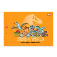 Альбом для малювання А4 YES Jurassic World Kids 130619 12 аркушів