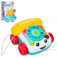 Каталка на шнурке Телефон BB-6616 16.5 см