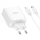 Адаптер сетевой HOCO Type-C to Lightning Cable Leader dual port(2C) charger C108A |2Type-C, 35W/3A, PD/QC|