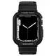 Чехол и ремешок Spigen для Apple Watch 7 / SE / 6 / 5 / 4 (45/44) Rugged Armor Pro 2 in 1, Black (062CS25324)