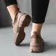 Кроссовки женские Fashion Aussi 3700 40 размер 25 см Коричневый