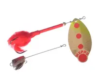 LUSF3COR-B Блесна Mepps Lusox Fluo Hot Chartreuse/Gold 20.5г