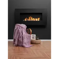 Плед-накидка Eponj Home Buldan Keten - Linen 170*220 mor фиолетовый