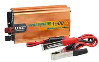 Перетворювач напруги (інвертор) UKC 12-220V 1500W + USB Gold (1678)