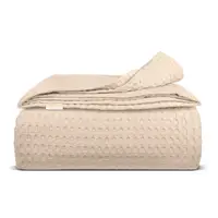Плед покрывало 75x95 Cappuccino Waffle Weave