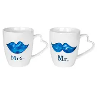 Набор кружек Keramia Акварель Mr and Mrs 21-272-084 360 мл 2 предмета
