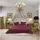 Покрывало Arya Diamond AR-A107070-Burgundy 250х260 см бордовое