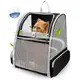 Рюкзак-переноска для кошек и собак 41х28х35 CosmoPet CP-42 Black