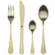 Набор столовых приборов Bergner Munich champagne matt BG-5139-CH 24 предмета золотистый