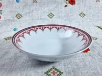 Салатник SNT Вышиванка красный ромб 30006-005 21 см