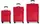 Чемодан Gabol Lisboa L Red 122747-008