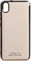 Чехол-накладка TOTO Electroplate TPU 2mm Case Xiaomi Redmi 7A Gold