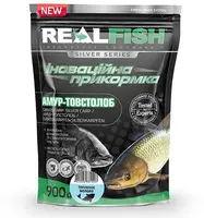 Прикормка Real Fish Толстолоб Топленое Молоко 900g