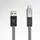 MicroUSB кабель 2-in-1 Combo Shadow Magnet RC-026t 1м black-silver Remax 303203