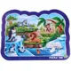 Игра развивающая (пазлы-вкладыши) "Животные зоопарка"
