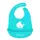 Нагрудник детский Bestbaby BS-8807 Кит Blue слюнявчик силиконовый с карманом для малышей