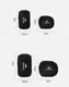 Компресійний мішок Naturehike light 2022 XS CNH22SD002 black