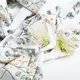 Ткань бязь ранфорс для постельного белья, хлопок, 130 гр/м2, 240 см 9.27731/16 Вьюнок Petrol