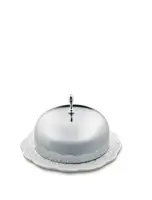 Масленка Alessi Dressed 12х7 см белая