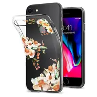 Чехол Spigen для iPhone SE 2022/ 2020/ 8/ 7 Liquid Crystal Aquarelle, Primrose (054CS22783)