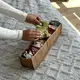 Гибкий органайзер для белья со спанбонда XS - 10*39*9 см (бежевый)