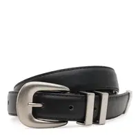 Женский кожаный ремень Borsa Leather Cv1zk-166bl-black