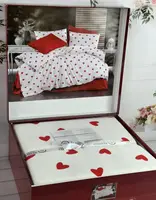 Heart фланелевая постель. Семейный размер. Belizza Турция.