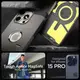 Чехол Spigen для iPhone 15 Pro - Tough Armor MAG (MagSafe), Gunmetal (ACS06732)