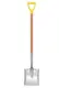 Лопата совковая MASTERTOOL с черенком и ручкой, 225х275х490 мм, 1200 мм (14-6269)