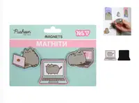 Набор магнитов фигурных YES Pusheen Laptop 708549 3 шт