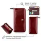 Кошелек женский ST Leather 18434 (S7001A) на молнии Бордовый