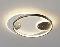 Люстра светодиодная потолочная LED светильник для квартиры на потолок лэд с пультом 27123 Белый 5х40х52 см.