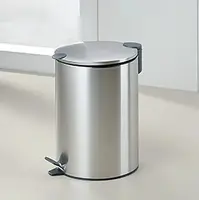 Ведро для мусора Kela Mats 10643 12 л серебристое
